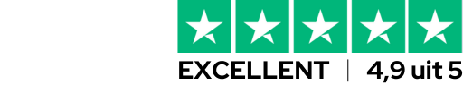 Trustpilot 5,9 uit 5 Excellent beoordeeld