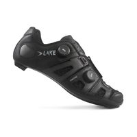 Lake CX242 fietsschoenen zwart - zilver (3)