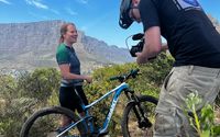 Interview Ingrid Peens op Signal Hill Cape Town